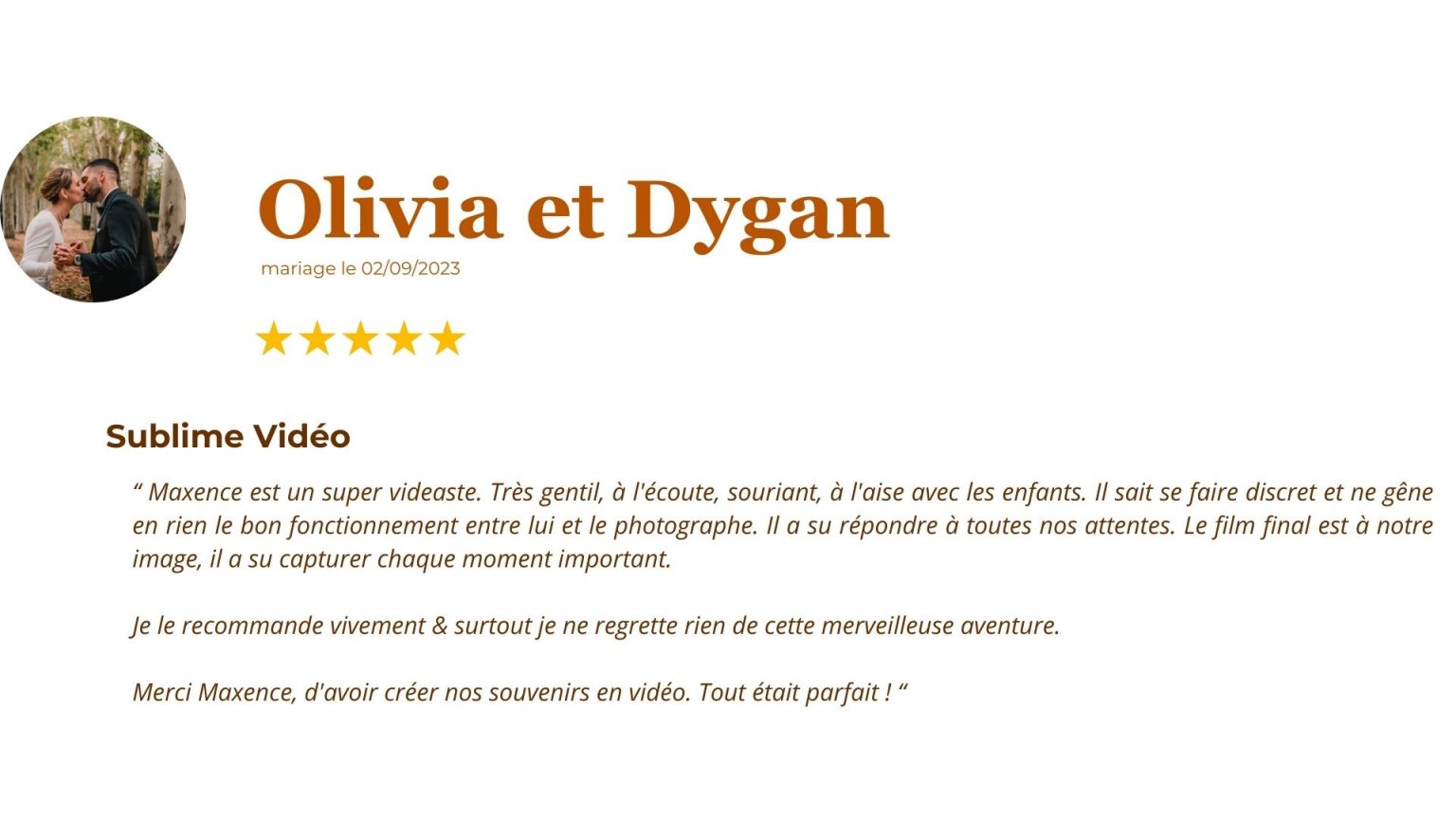 2- Olivia et Dygan