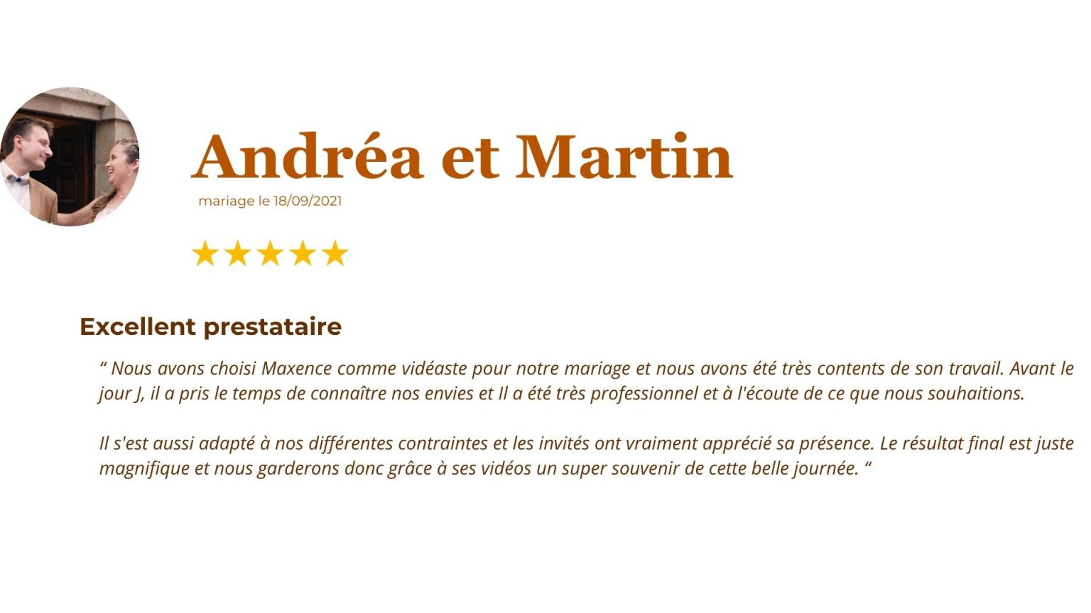 4- Andréa et Martin